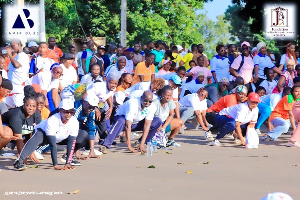 Jeune Rose · mobilisation, sport et sensibilisation Octobre Rose 2026 à Korhogo
