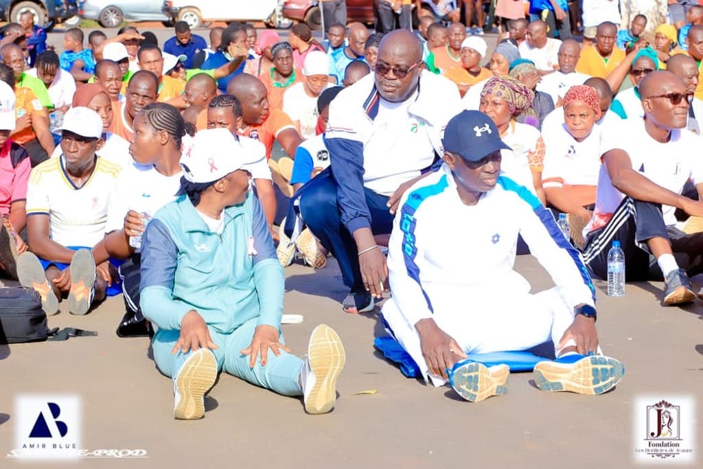 Jeune Rose · mobilisation, sport et sensibilisation Octobre Rose 2026 à Korhogo