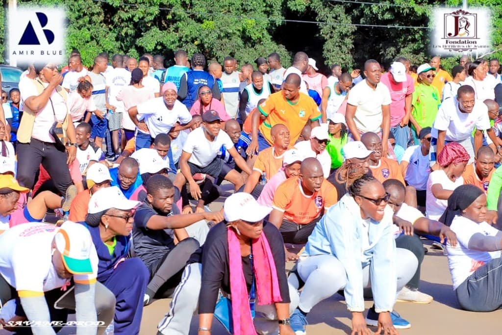 Jeune Rose · mobilisation, sport et sensibilisation Octobre Rose 2026 à Korhogo