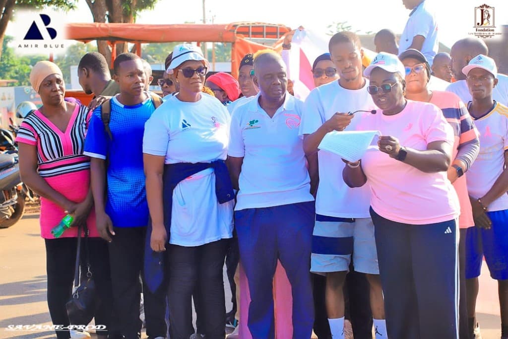 Jeune Rose · mobilisation, sport et sensibilisation Octobre Rose 2026 à Korhogo
