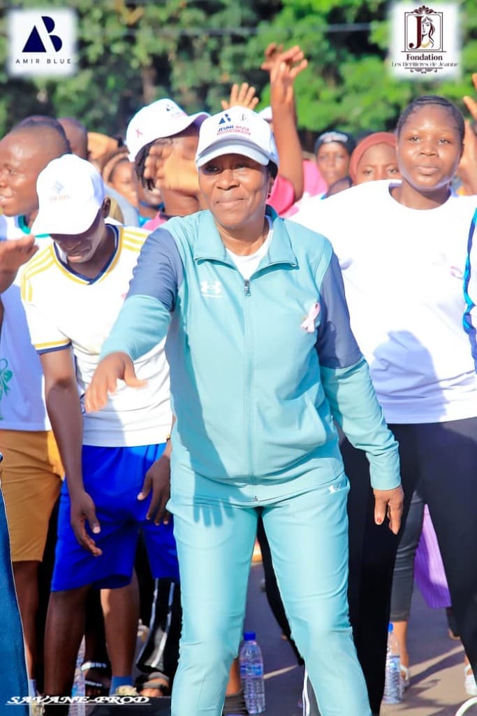 Jeune Rose · mobilisation, sport et sensibilisation Octobre Rose 2026 à Korhogo