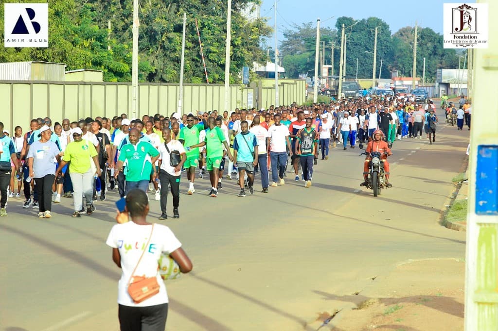 Jeune Rose · mobilisation, sport et sensibilisation Octobre Rose 2026 à Korhogo