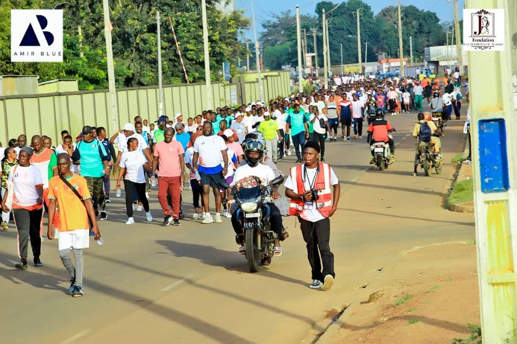 Jeune Rose · mobilisation, sport et sensibilisation Octobre Rose 2026 à Korhogo
